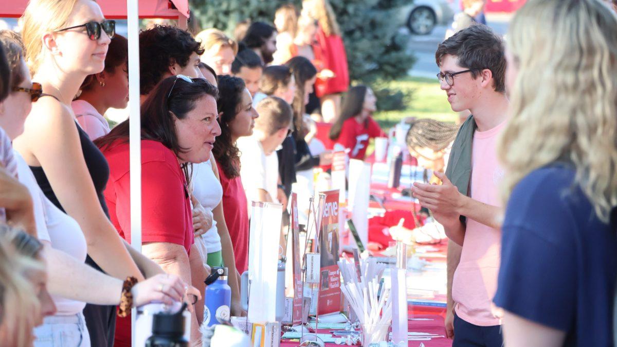 Dulles Hall Blessing and Activities Fair Kick Off First Fairfield Friday