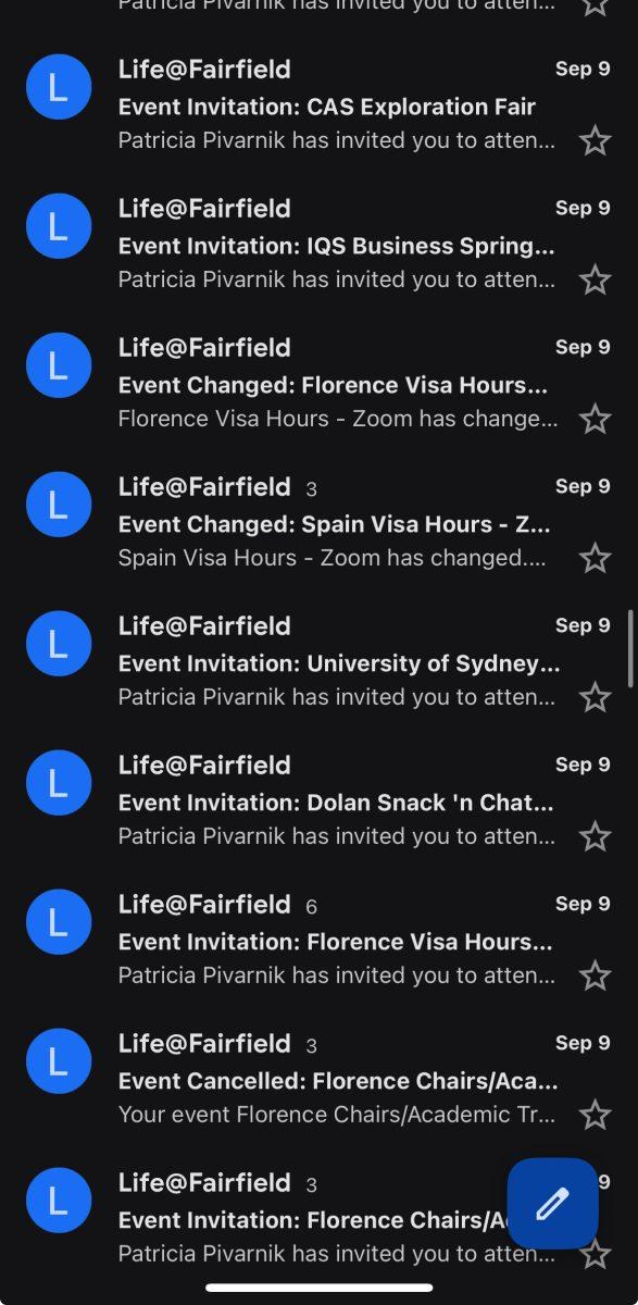 Fairfield Needs to Stop Sending Me Emails