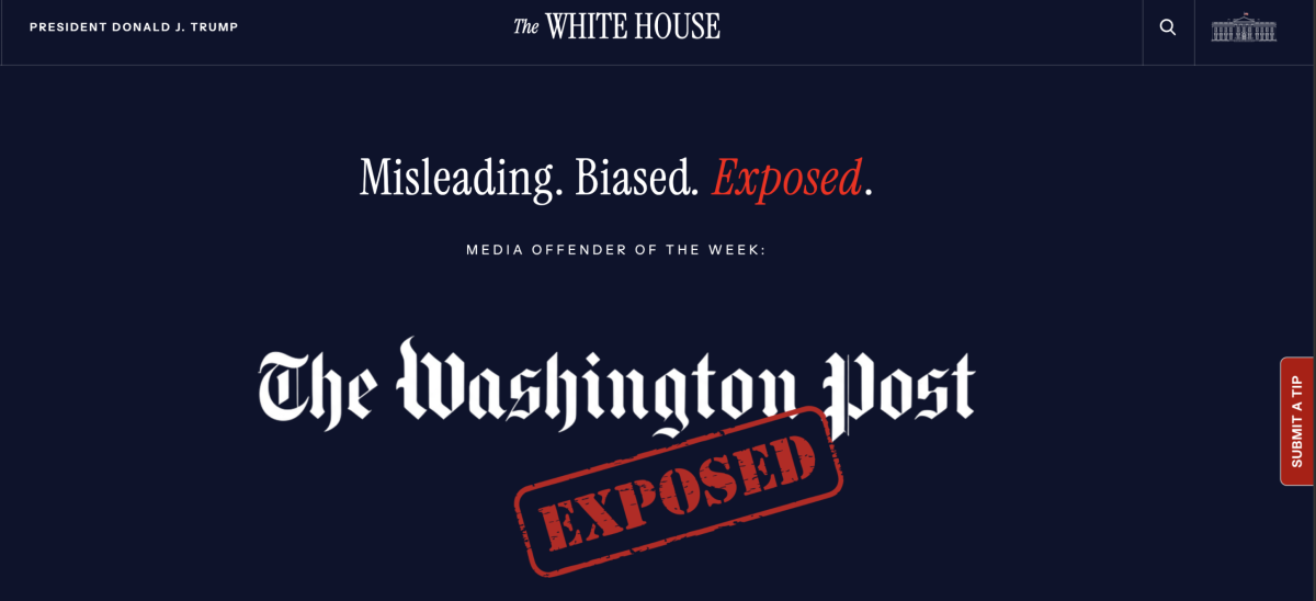 Hypocrisy Abounds: The White House Bias Tracker