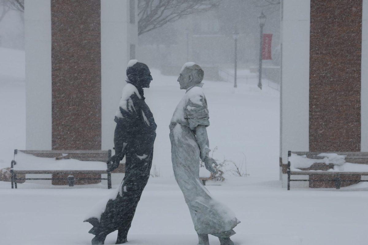 Largest Snowfall in 4 Years Disrupts University Operations